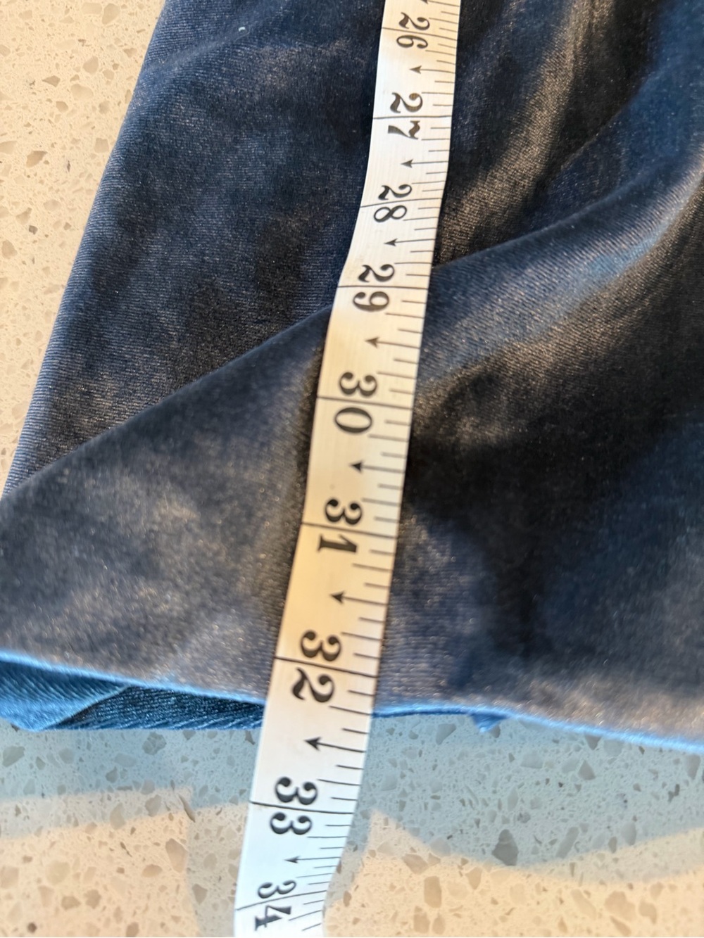 naked wardrobe Steel Blue Velvet Cry Me a River Blazer Dress Pearl Trim M - Picture 6 of 8